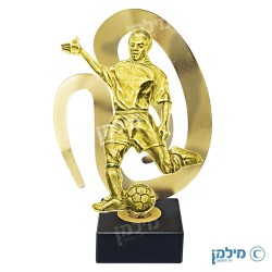 גביע פסלון כדורגל מדגם "אומנותי"
